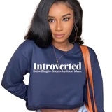 “Introverted” T-shirt SALE