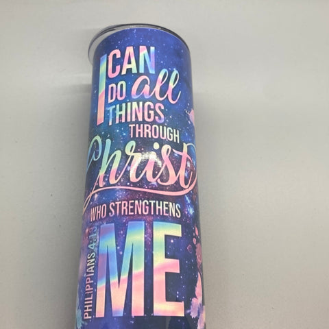 “I can do all things” Tumbler CLEARANCE